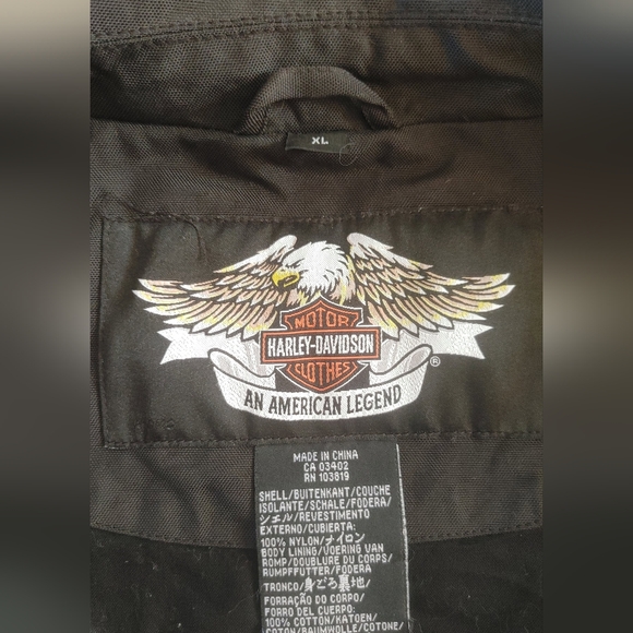 Harley-Davidson Black Men's Jacket XL - Picture 3 of 4